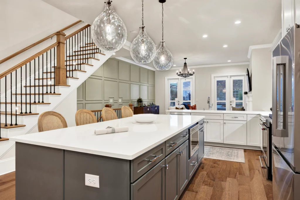 View of Main living area from Kitchen.
